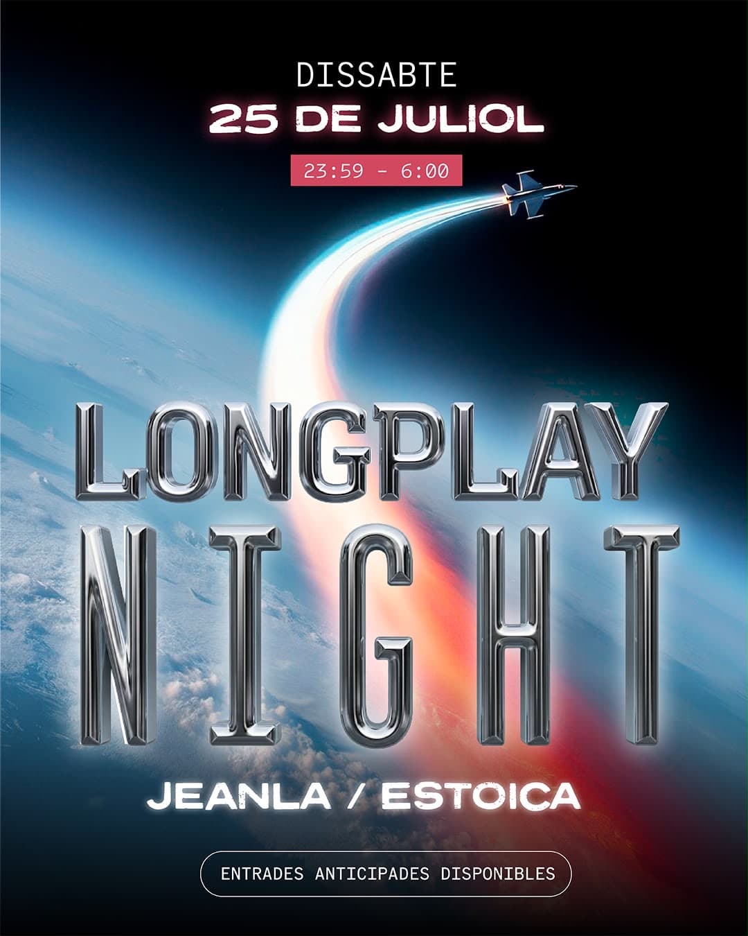 LONG PLAY NIGHT 25/07